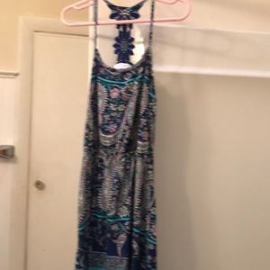 Blue dress